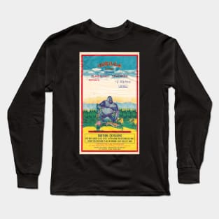 VINTAGE FIRECRACKER GORILLA BRAND MADE IN MACAU Long Sleeve T-Shirt